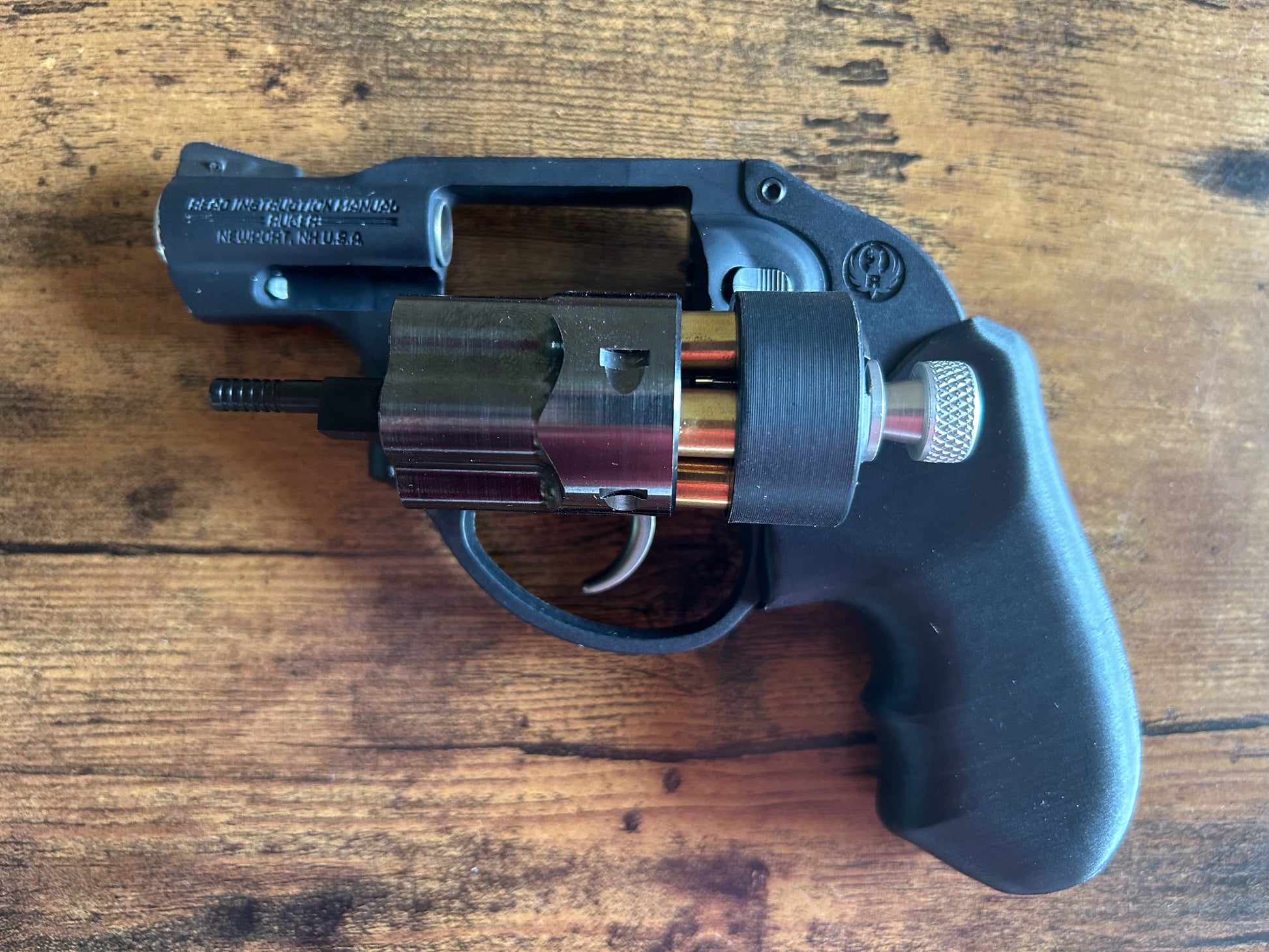 "Zero-compromise" concealed carry grips for the Ruger LCR and LCRx revolvers. Before, wheelgun folks had to choose between shooting comfort (rubber grips) or carry comfort (wood or G10 grips). Recoil Rider revolver grips provide both, featuring the recoil absorption of rubber grips with the snag-free comfort of wooden grips. Plus, they reduce the weight for easier carry. If you're carrying your revolver AIWB or in the pocket, these utilitarian grips will provide a superior shooting and CCW experience.