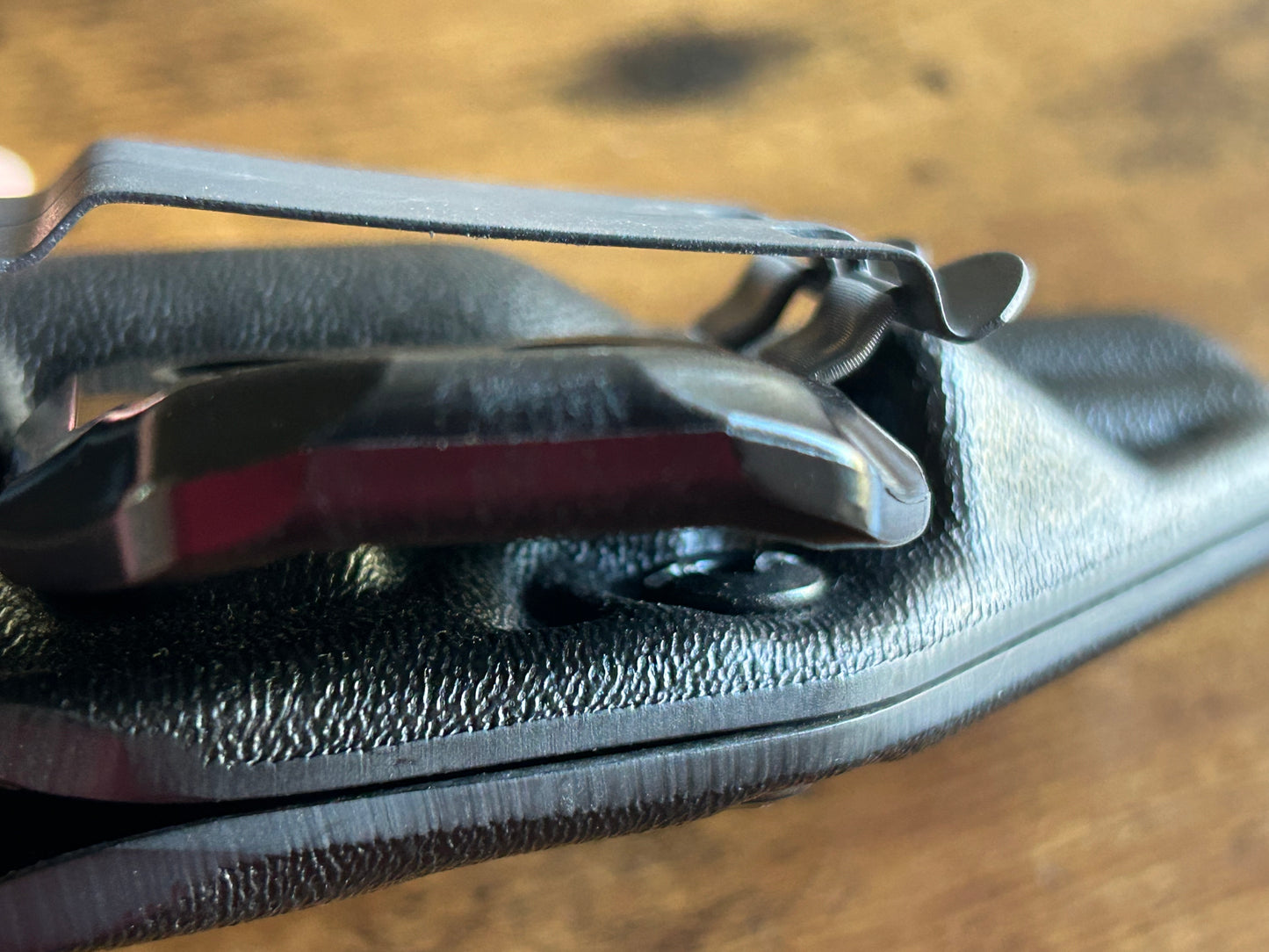 These custom-made "Pants-Saver" covers are designed to fit over your CCW holster's DCC clip to prevent wear and tear on your pants from daily concealed carry. The covers are made from a rubbery polyurethane and last virtually forever.