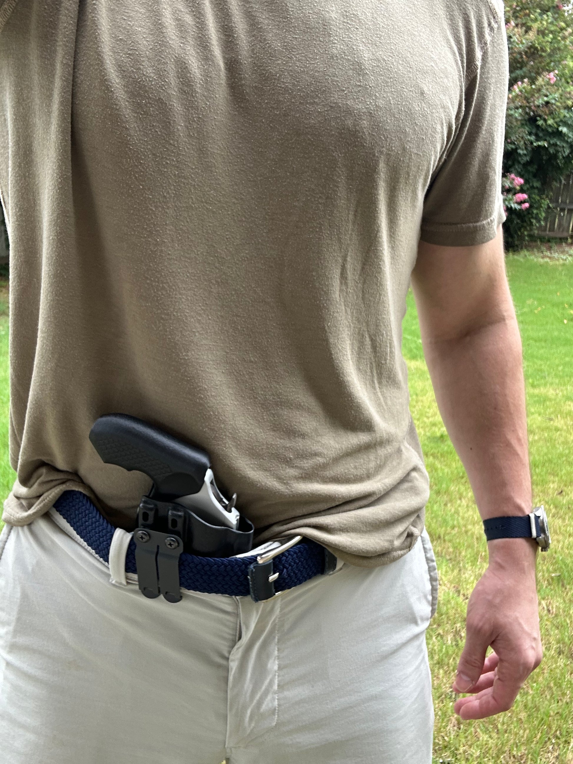 Concealed carry grips for the hammered Smith & Wesson J-Frame DASA line. Before, wheelgun folks had to choose between shooting comfort (rubber grips) or carry comfort (wood or G10 grips). Recoil Rider revolver grips provide both, featuring the recoil absorption of rubber grips with the snag-free comfort of wooden grips. Plus, they reduce the weight for easier carry and improve the grip angle of your hammered S&W J-Frame for a more natural point-of-aim. For pocket carry and AIWB.