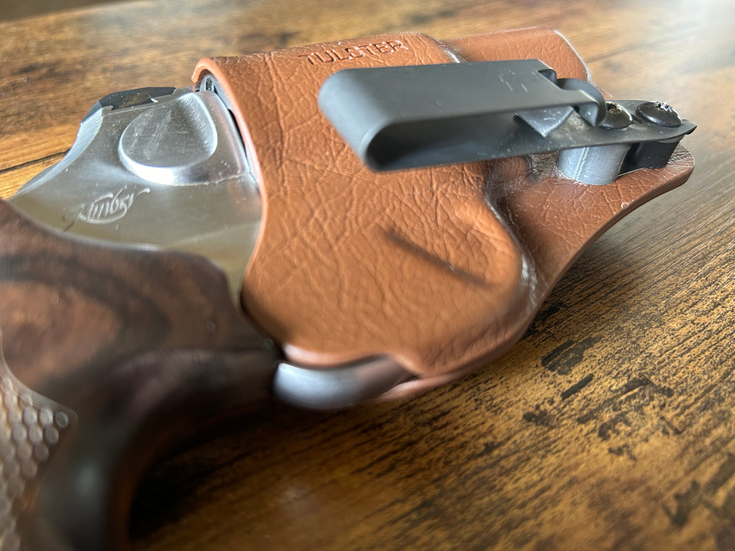 This custom-made "Pants-Saver" cover is designed to fit over the DCC clip to prevent wear and tear on your pants from daily concealed carry. The covers are made from a rubbery polyurethane and last virtually forever.