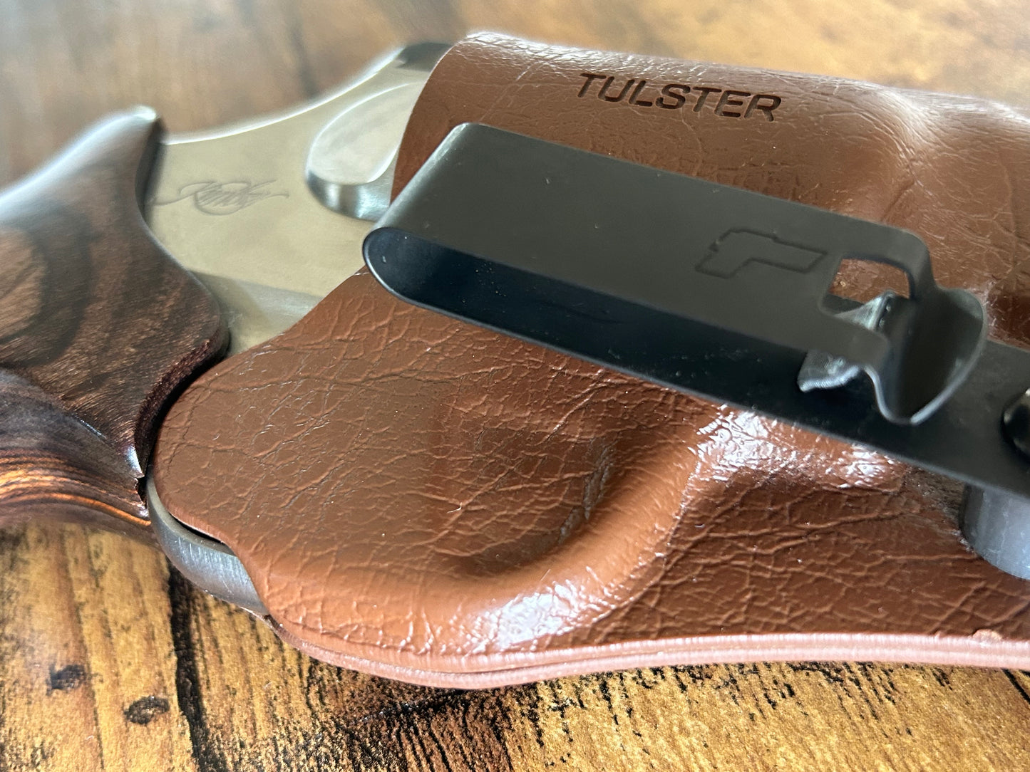 This custom-made "Pants-Saver" cover is designed to fit over the DCC clip to prevent wear and tear on your pants from daily concealed carry. The covers are made from a rubbery polyurethane and last virtually forever.