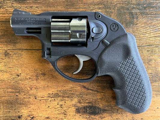 "Zero-compromise" concealed carry grips for the Ruger LCR and LCRx revolvers. Before, wheelgun folks had to choose between shooting comfort (rubber grips) or carry comfort (wood or G10 grips). Recoil Rider revolver grips provide both, featuring the recoil absorption of rubber grips with the snag-free comfort of wooden grips. Plus, they reduce the weight for easier carry. If you're carrying your revolver AIWB or in the pocket, these utilitarian grips will provide a superior shooting and CCW experience.