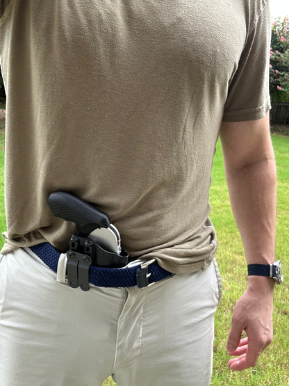 Concealed carry grips for the hammered Smith & Wesson J-Frame Humpback line (model 638, 38, 49, 649). Before, wheelgun folks had to choose between shooting comfort (rubber grips) or carry comfort (wood or G10 grips). Recoil Rider revolver grips provide both, featuring the recoil absorption of rubber grips with the snag-free comfort of wooden grips. Plus, they reduce the weight for easier carry and improve the grip angle of your Humpback S&W J-Frame for a more natural point-of-aim. 