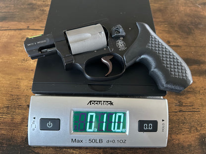 Recoil Rider revolver grips are the lightest weight grips available to the S&W J-Frame, making it the easiest for pocket carry or appendix conceal carry.