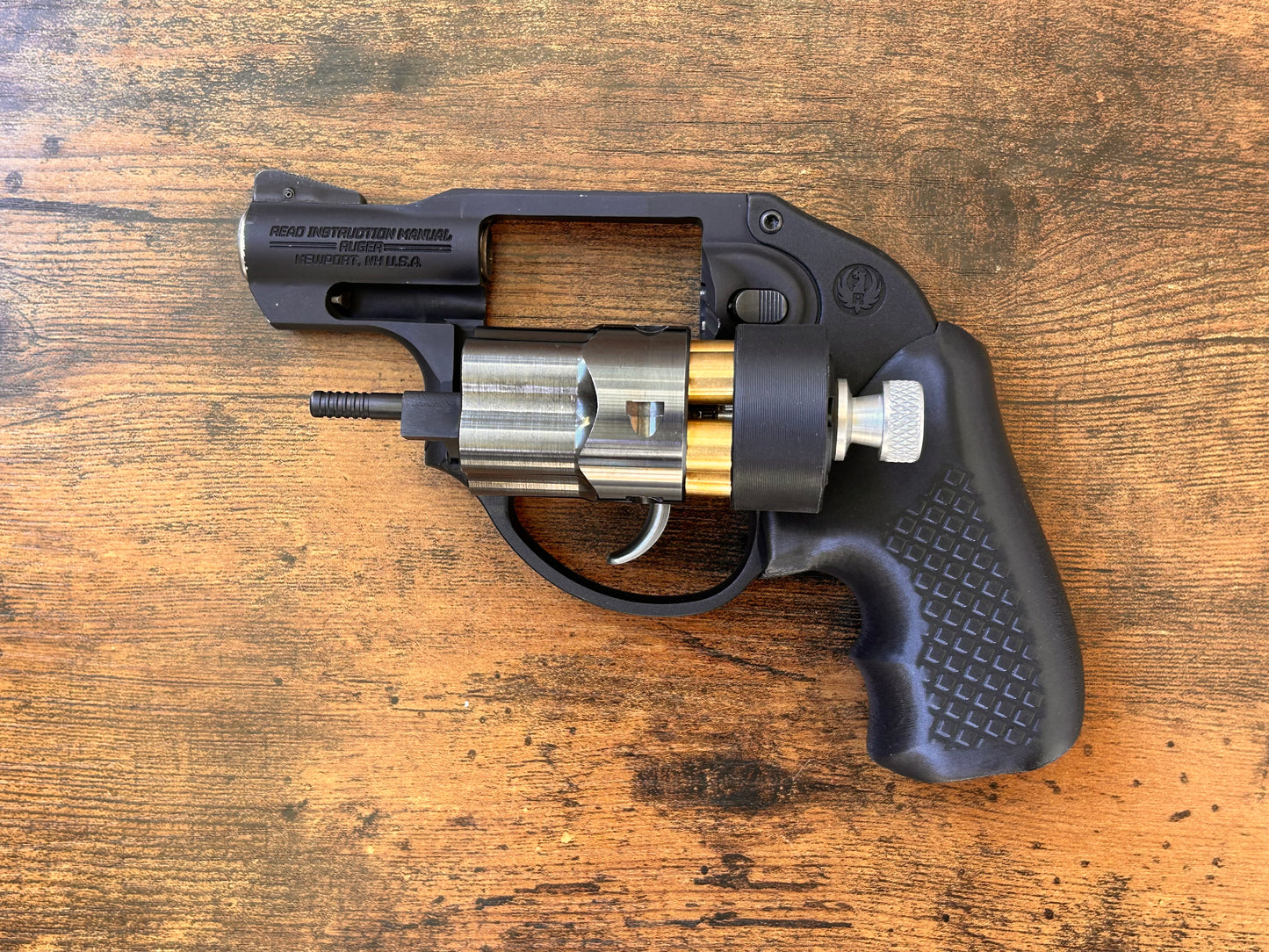 For the ultra-minimalist revolver user who conceal-carries in the pocket: Ultra-concealable boot grips for the Ruger LCR and LCRx line, optimized for pocket-carry. Recoil Rider grips are the the lightest boot grips available for the LCR, plus they absorb recoil with a slim profile and a snag-free draw. They cover the backstrap to optimize trigger reach, and feature an intuitive grip angle for a natural point-of-aim. If you're carrying your revolver the pocket, these boot grips are for you.