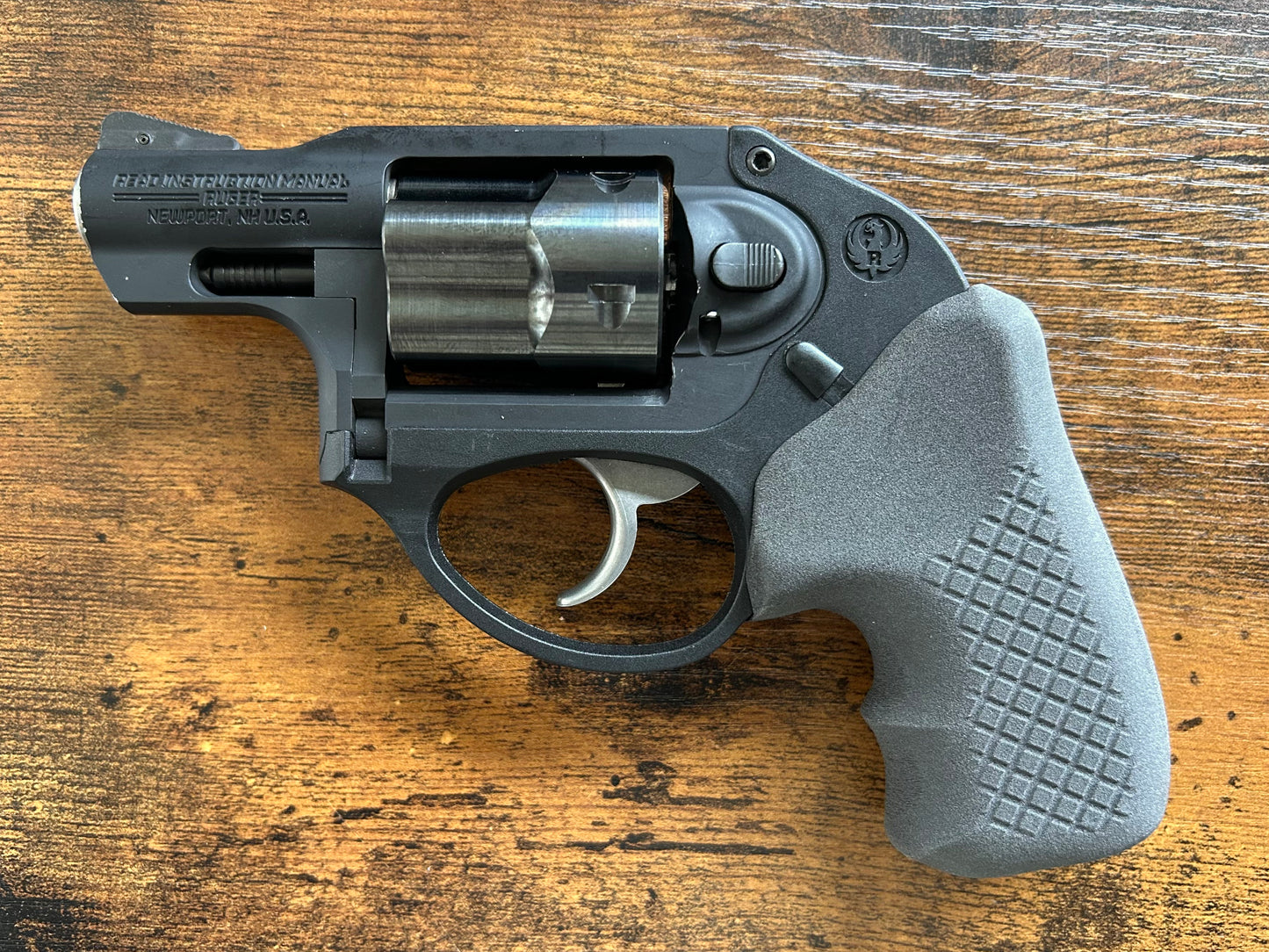 For the ultra-minimalist revolver user who conceal-carries in the pocket: Ultra-concealable boot grips for the Ruger LCR and LCRx line, optimized for pocket-carry. Recoil Rider grips are the the lightest boot grips available for the LCR, plus they absorb recoil with a slim profile and a snag-free draw. They cover the backstrap to optimize trigger reach, and feature an intuitive grip angle for a natural point-of-aim. If you're carrying your revolver the pocket, these boot grips are for you.