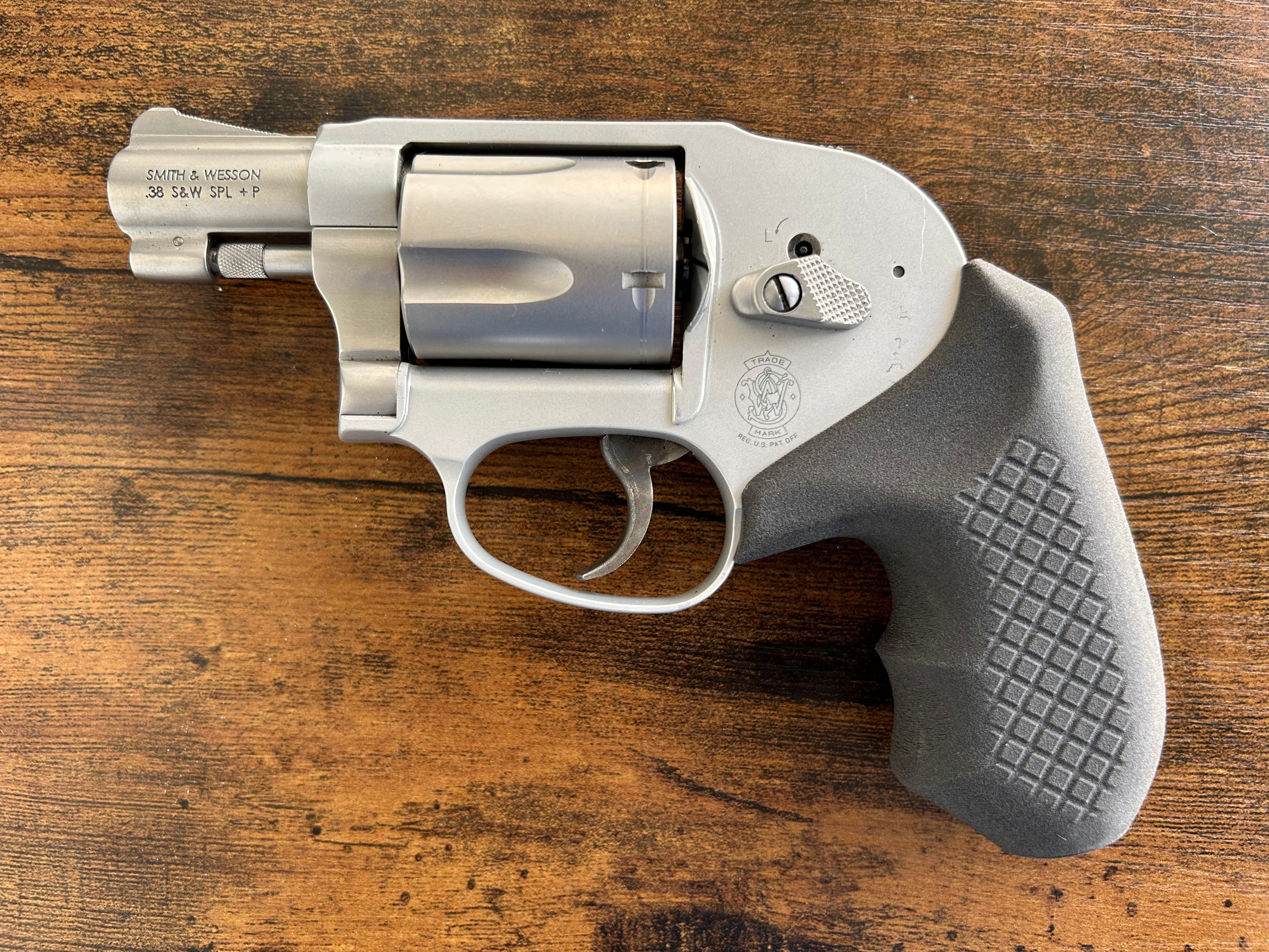 Stunning US Flag Polymer J Frame Grips For Smith & Wesson Revolvers | Rustic Style