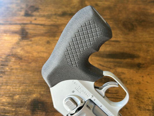 For the ultra-minimalist revolver user who conceal-carries in the pocket: Ultra-concealable boot grips for the Kimber K6XS and K6S (DAO) revolvers, optimized for pocket-carry. Recoil Rider grips are the the lightest boot grips available for the Kimber K6 revolver, plus they absorb recoil with a slim profile and a snag-free draw. If you're carrying your revolver the pocket, these boot grips will provide a superior shooting and CCW experience.