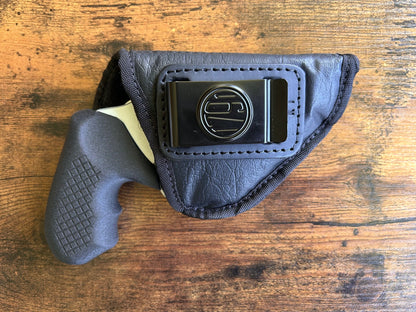 Taurus 856 with Recoil Rider CCW Grips in the 1791 Holster for appendix carry.