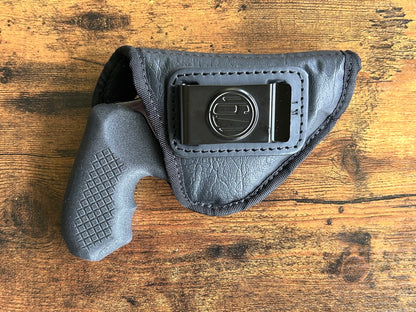 Recoil Rider CCW grips for Charter Arms revolvers in the 1791 holster.